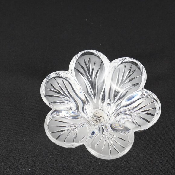 Set of 3 Candle Holders Mixed dArques Crystal and Glass Taper Candle Holder Set - Picture 3 of 16